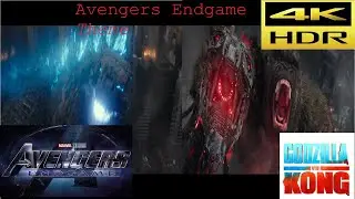 Godzilla vs Kong Ending BUT With Avengers Endgame theme |  Godzilla vs Kong