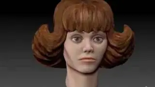 female head - torn