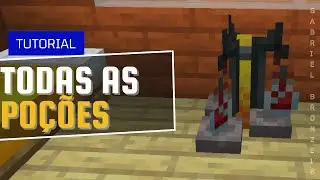 LEARN HOW TO MAKE ALL MINECRAFT POTIONS !!!