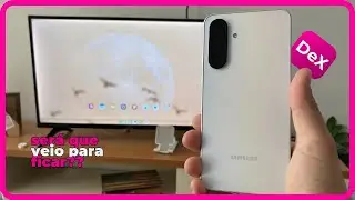 Modo DeX na linha A da Samsung 😱