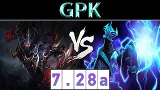 gpk [Shadow Fiend] vs [Razor] ► EU Ranked ► Dota 2 7.28a