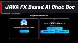 Custom AI Chat Bot using Gemini API on Java Fx Application