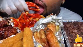 Pizza Hut Mukbang | MESSY BIG BITES