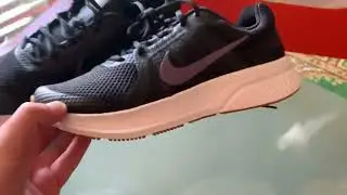 Nike Running Run Swift 2 trainers in black and purple