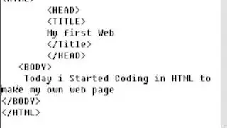 HTML Body tag