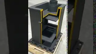 Печь Сибирь 25 в разрезе