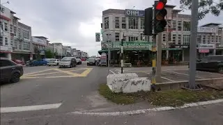 Drive through Malim Jaya and Batu Berendam in Melaka, Malaysia