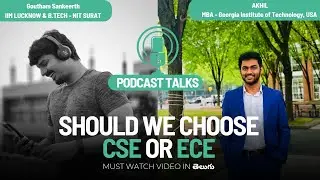 CSE vs ECE | Which one to choose🤔 | EAMCET 2023 | JEE 2023 | IITs and NITs | Engineering | TS and AP