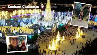 We went to one of the WORLD'S LARGEST LIGHT MAZE?! ENCHANT CHRISTMAS SEATTLE!