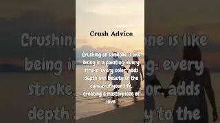 Crushing On Someone Is Like 🥰❤️….  