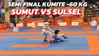 SEMI FINAL Kumite -60 Kg Muhammad Ardhiyat (SULSEL) vs Faisal Siahaan (SUMUT)