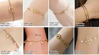 Modern Gold Bracelet Designs For Women | Daily Wear Simple Bracelet Designs | Mangalsutra bracelet
