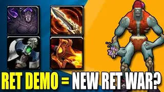 RET DEMO IS NEW RET WAR? RETRIBUTION PALADINS & DEMO LOCKS ARE BLASTING LOL WHAT 10.7 DRAGONFLIGHT