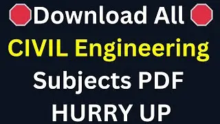 🛑Download All Subjects PDF Hurry up
