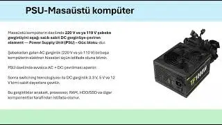 Power supply, UPS.