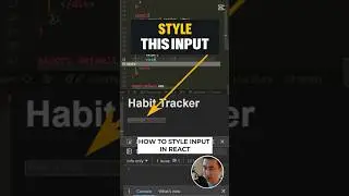 Style React Input with Inline CSS