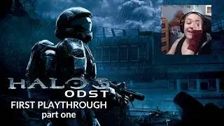 Halo 3: ODST FIRST PLAYTHROUGH highlights - day one