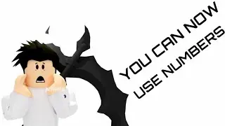 You Can Now Use NUMBERS In ROBLOX
