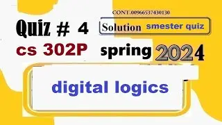 cs 302P quiz 4 solution spring 2024|cs 302P smester quiz 4 solution spring 2024