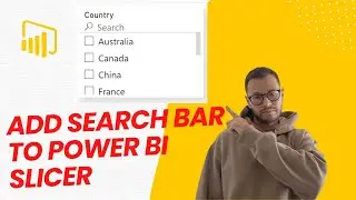 Add search bar in Power BI slicer | enable search in Power BI dashboard slicer