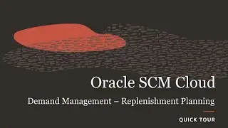 Demand Management - Replenishment Planning