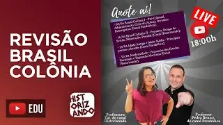 REVISÃO DE BRASIL COLONIAL II (Economia, Mineração e Pombal) ft. Pedro Rennó do Parabólica