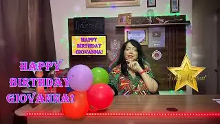 FELIZ ANIVERSÁRIO GIOVANNA