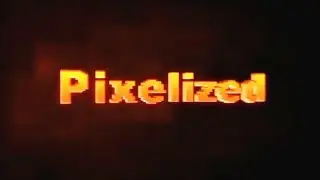 After Effects Template - Pixelized (8-Bit Style, 3D Pixel Art Logo Stinger)