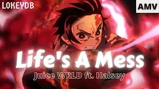 Juice WRLD, Halsey - Life's A Mess [AMV] Demon Slayer