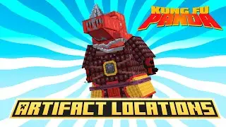 Minecraft Kung Fu Panda DLC - All Artifact Locations
