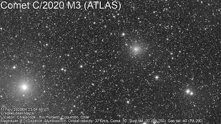 Comet C/2020 M3 (ATLAS) animation - Nov 11, 2020