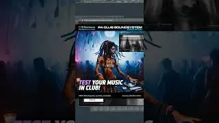 VST PA Club soundsystem emulator plug-in/Test your music in club #shorts  #techno #house #producer