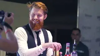 Конкурс барменов "Янтарный шейкер 2019". 1 место Владимир Рудой.