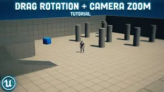 UE5: Enhanced top-down template tutorial (camera rotation + zoom)