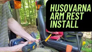 Massey GC1723 Aftermarket Arm Rest instalation