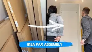 How To Assemble IKEA Pax Wardrobe. Step by Step!