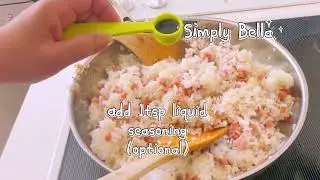 FRIED RICE SIMPLENG LUTO #fypyoutube #pinoyrecipe #buhayabroad @simplybella250