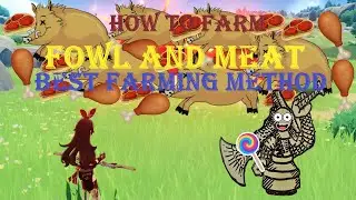 Genshin Impact How to Best Farm for Fowl and Meat