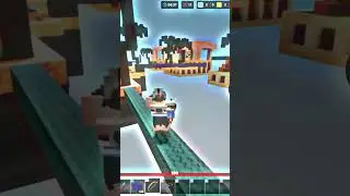Bedwars But I Take 2 Hours To Edit #shorts