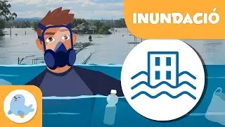 Les INUNDACIONS 💧 Desastres naturals en 1 minut en català 🌧️