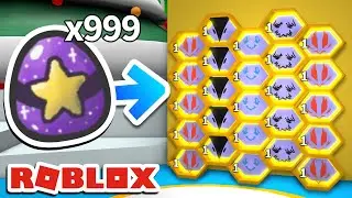 NOOB gets TONS of MYTHIC BEES in BEE SWARM SIMULATOR... (ROBLOX)