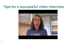 Video Interview Etiquette