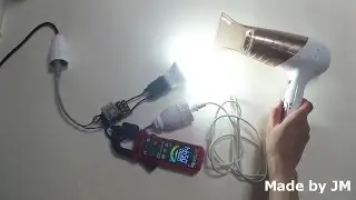 Homemade current sensing relay