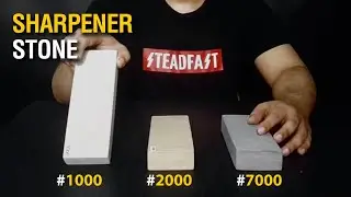 Review Batu Asah Sharpener Stone Murah - Grit 1000 4000 7000
