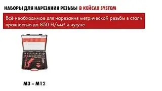 Набор для нарезания резьбы Вюрт 