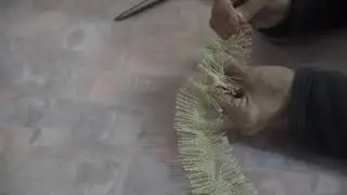 FLOR DE JUTA/ESTOPA - DIY