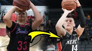 Tyler Herro Basketball Drills Training Session
