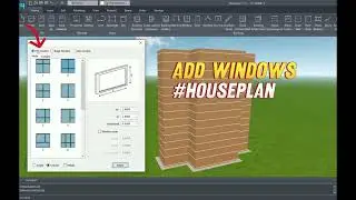 3D Houseplan- Add Windows