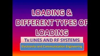 Loading and different types of loading