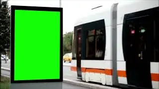 Roadside Billboard with Green Screen || Green Screen Billboard On Roadside